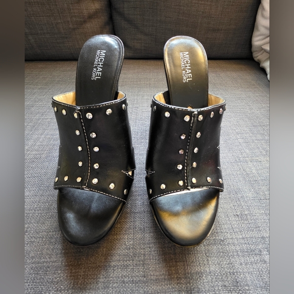 Michael Kors Black Sandal, Size 8 - Picture 4 of 12